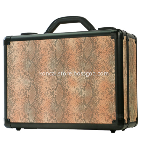 Color Cosmetic Bag With Mirror Durable Toiletry Bag